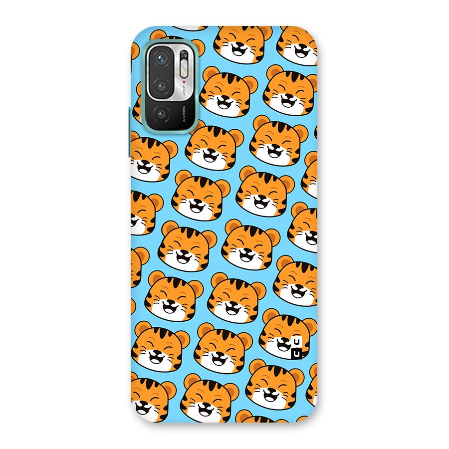 Happy Kitten Pattern Back Case for Redmi Note 10T 5G