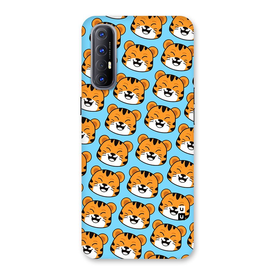Happy Kitten Pattern Back Case for Reno3 Pro