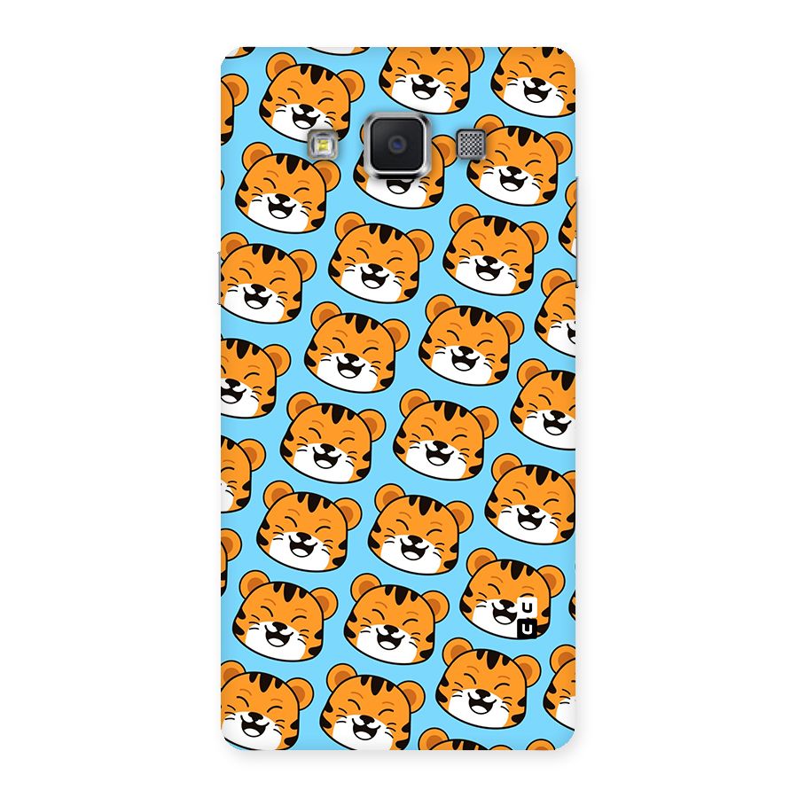Happy Kitten Pattern Back Case for Samsung Galaxy A5