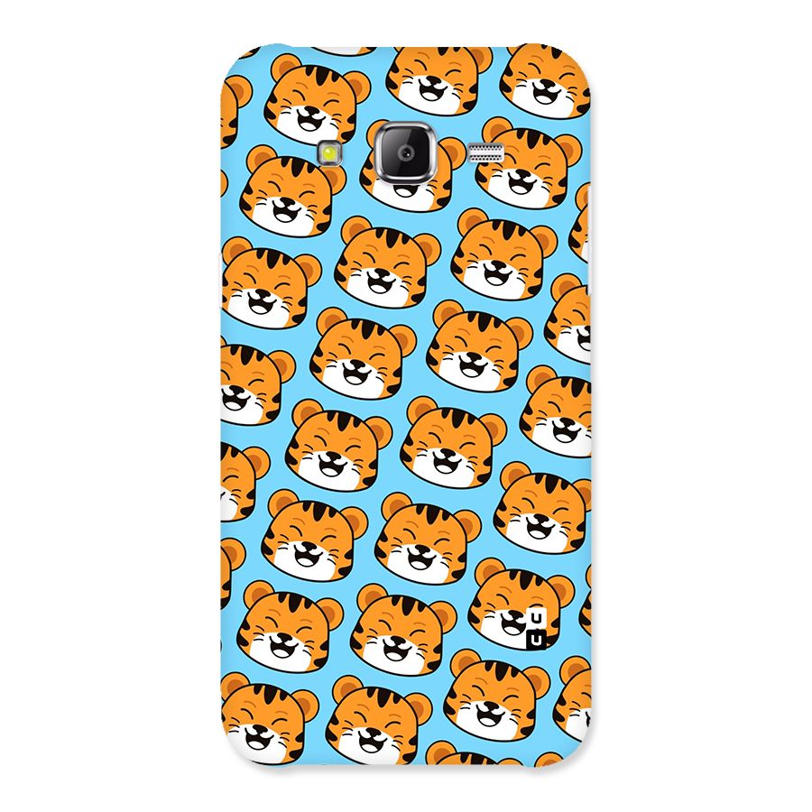 Happy Kitten Pattern Back Case for Samsung Galaxy J2 Prime