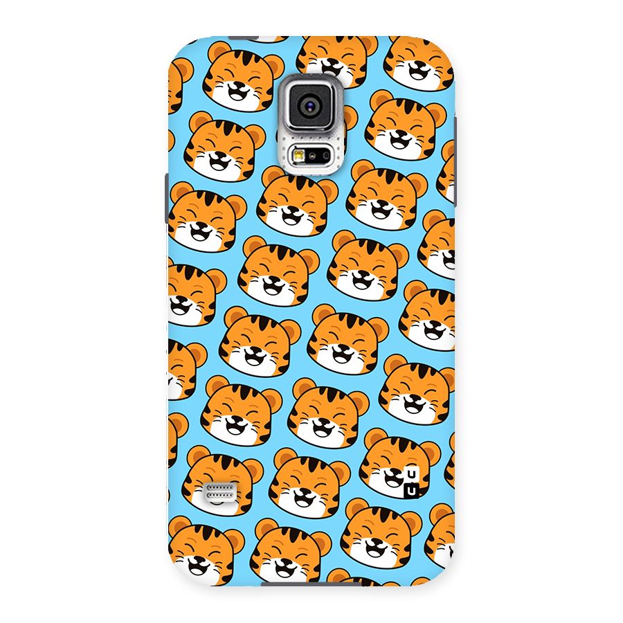Happy Kitten Pattern Back Case for Samsung Galaxy S5