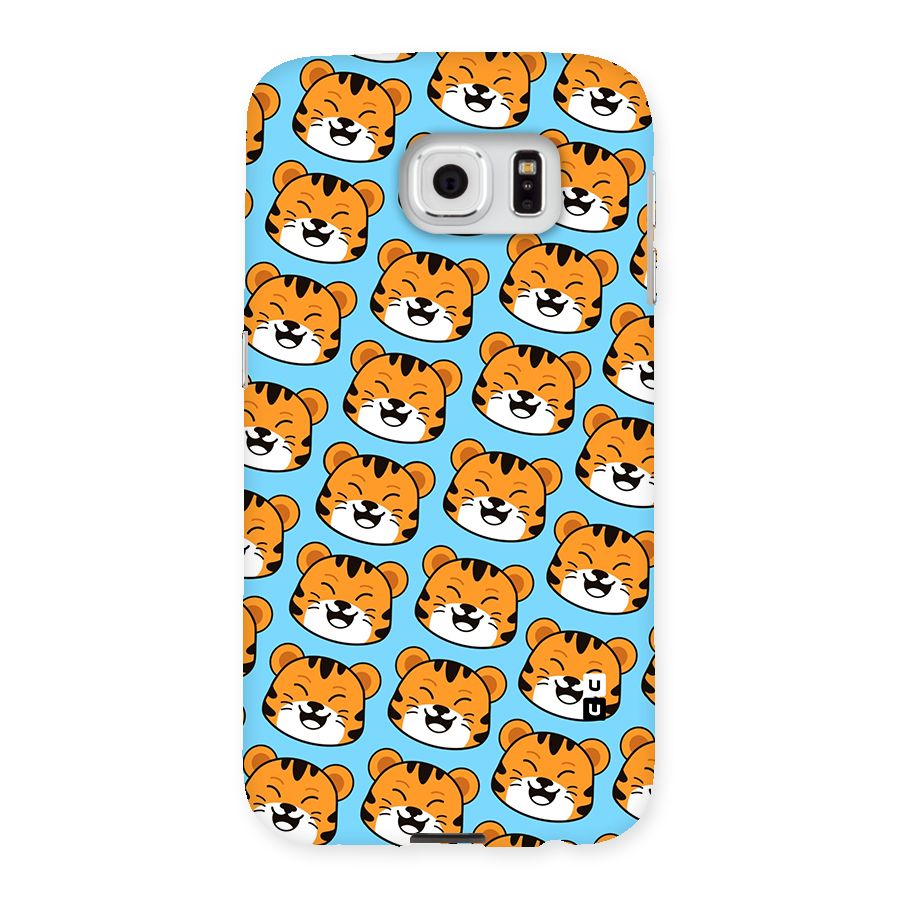 Happy Kitten Pattern Back Case for Samsung Galaxy S6