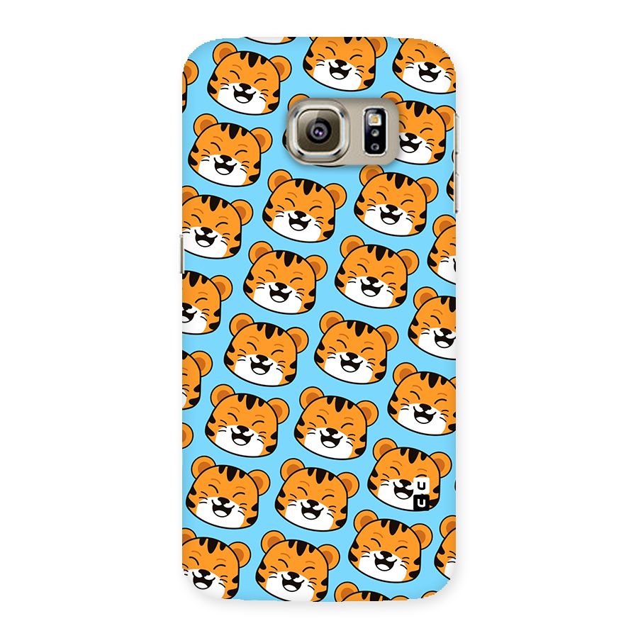 Happy Kitten Pattern Back Case for Samsung Galaxy S6 Edge