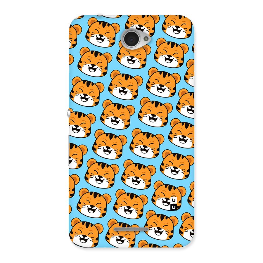Happy Kitten Pattern Back Case for Sony Xperia E4