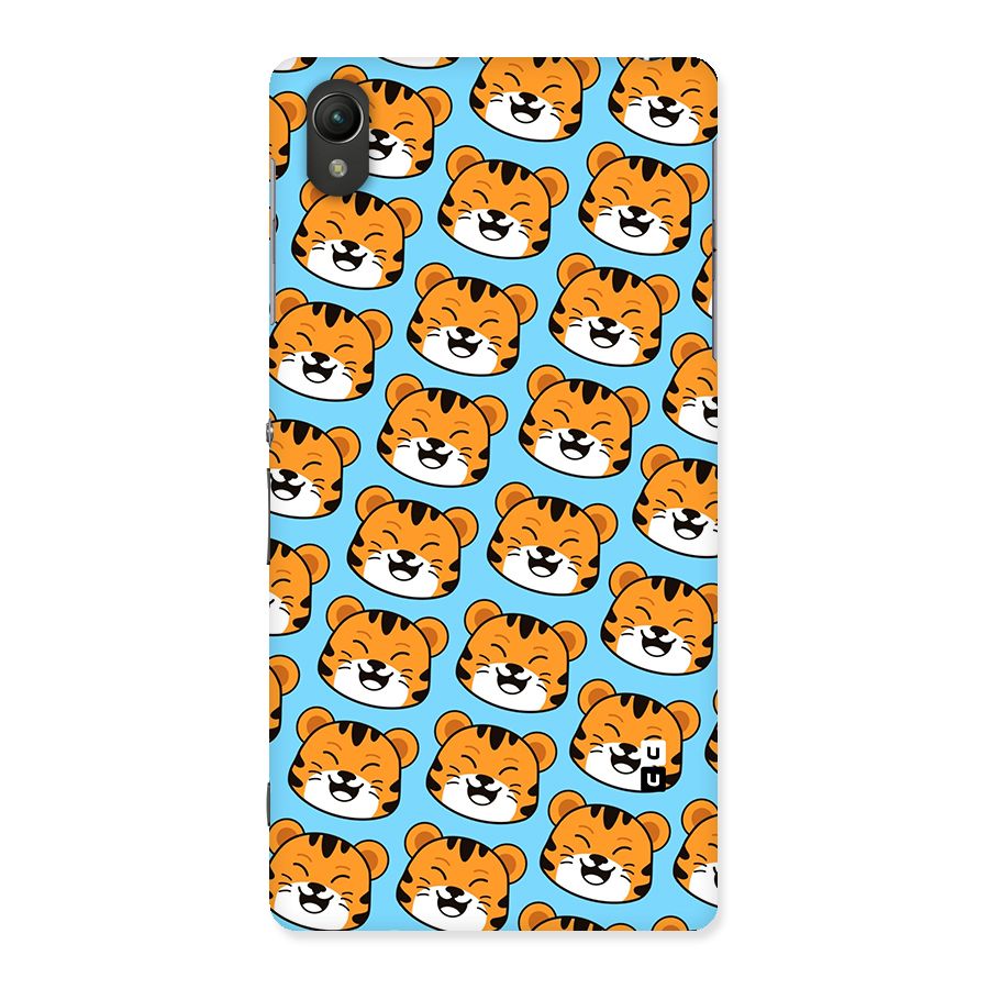 Happy Kitten Pattern Back Case for Sony Xperia Z2