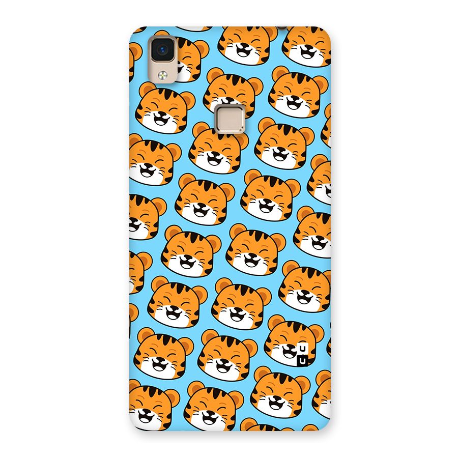 Happy Kitten Pattern Back Case for V3 Max