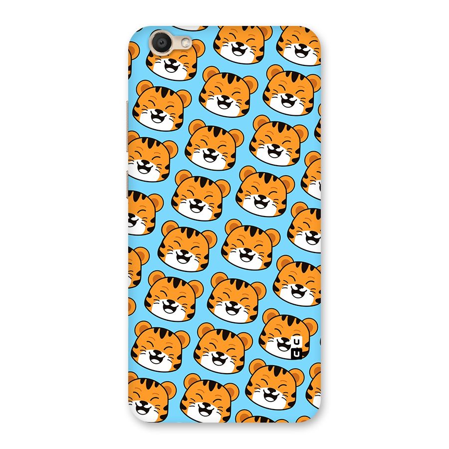Happy Kitten Pattern Back Case for Vivo V5