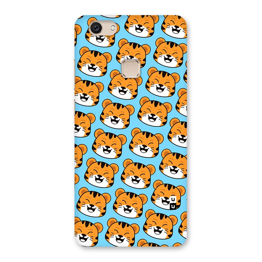 Happy Kitten Pattern Back Case for Vivo V7