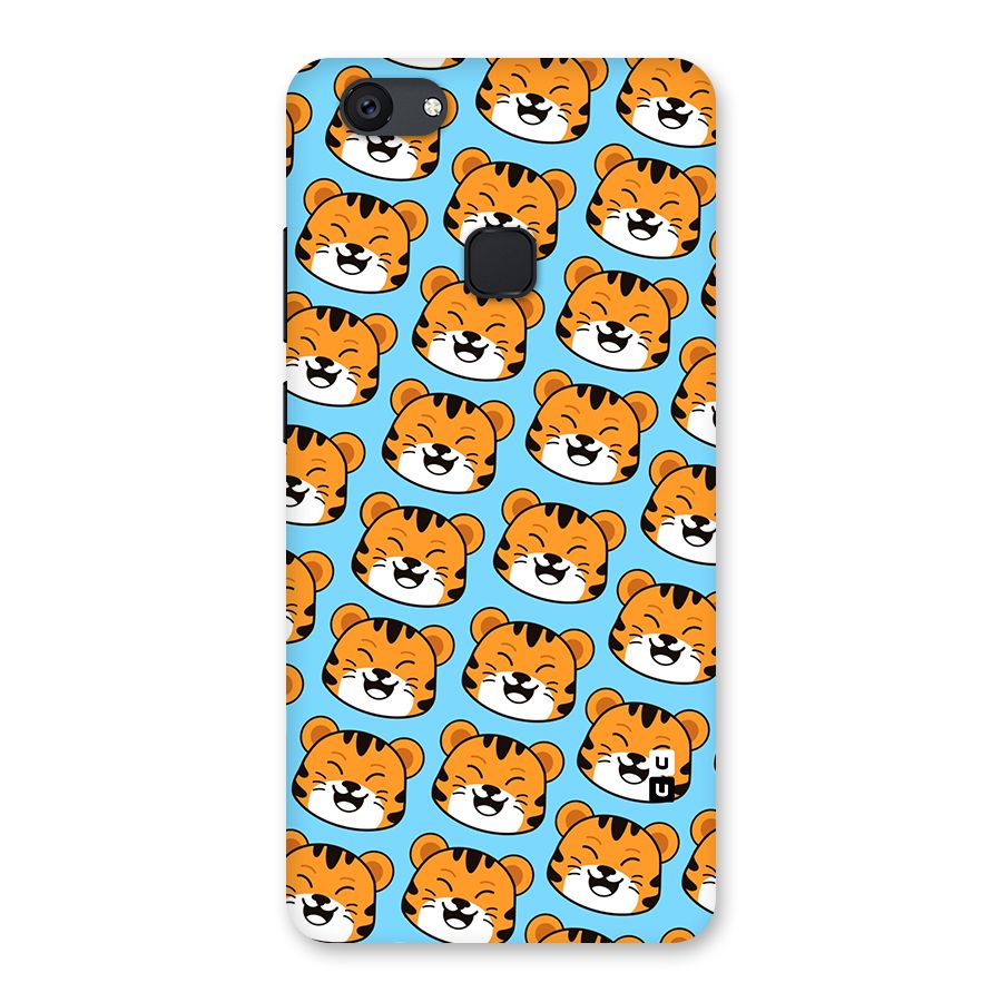 Happy Kitten Pattern Back Case for Vivo V7 Plus