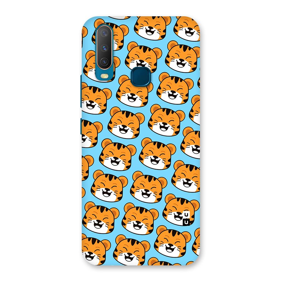 Happy Kitten Pattern Back Case for Vivo Y11