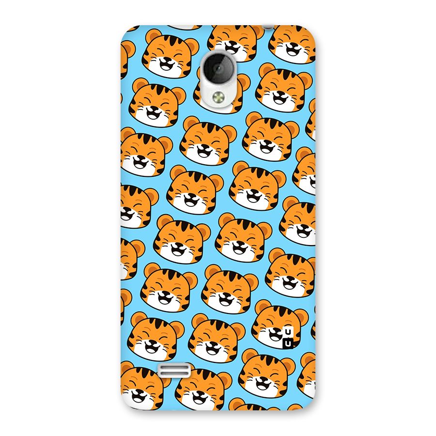 Happy Kitten Pattern Back Case for Vivo Y21