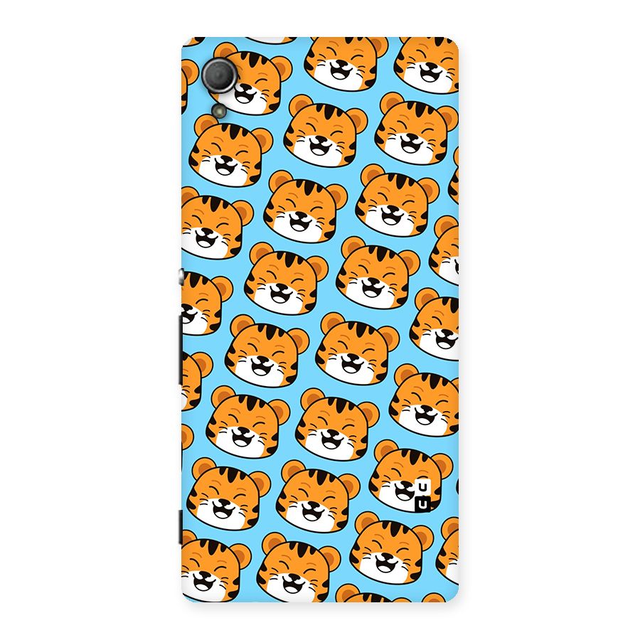 Happy Kitten Pattern Back Case for Xperia Z4