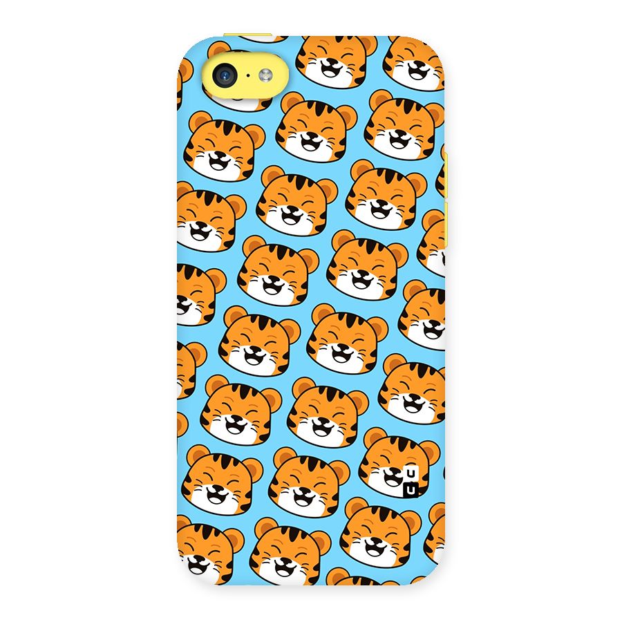 Happy Kitten Pattern Back Case for iPhone 5C
