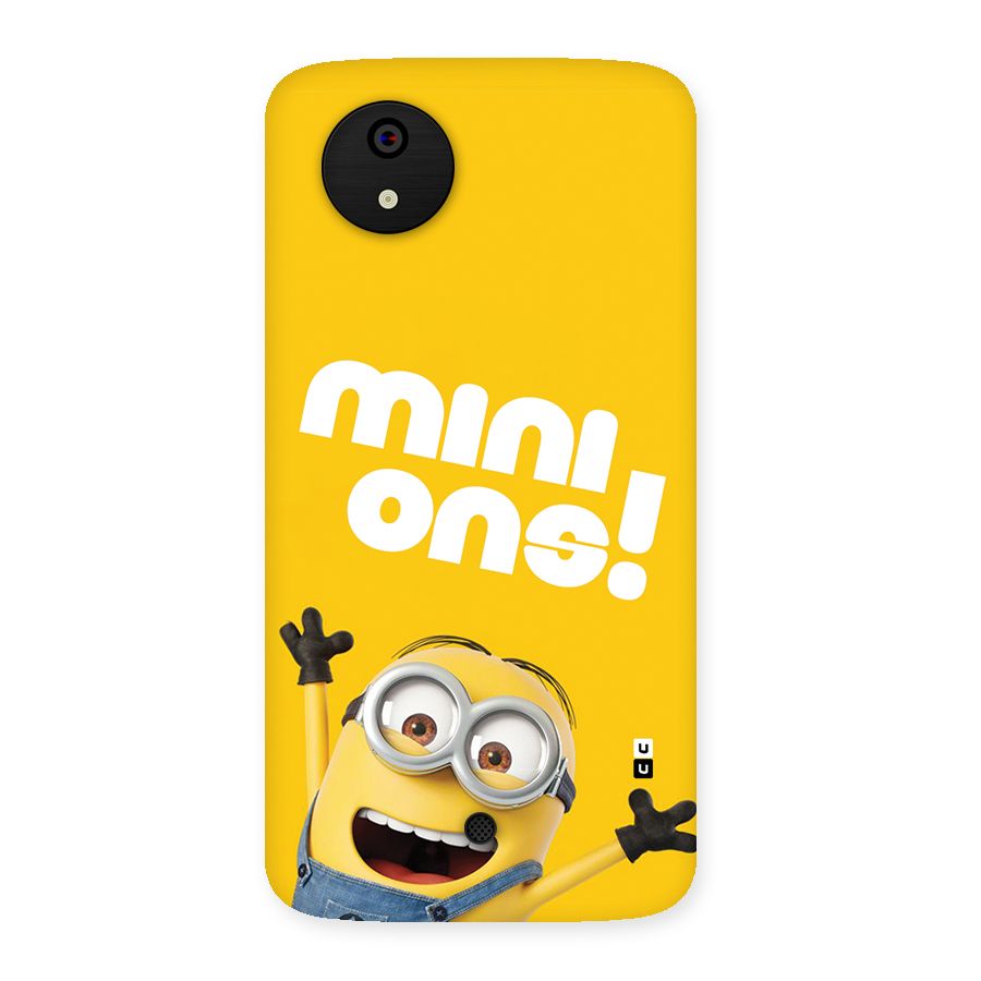Happy Minion Back Case for Canvas A1  AQ4501