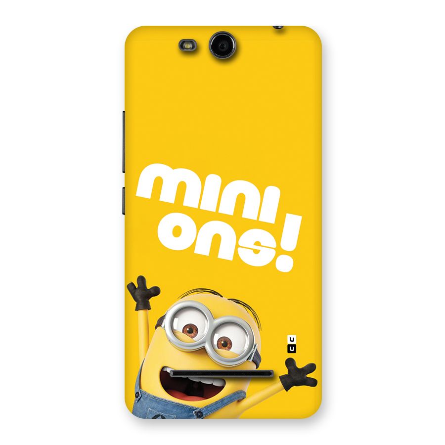 Happy Minion Back Case for Canvas Juice 3 Q392