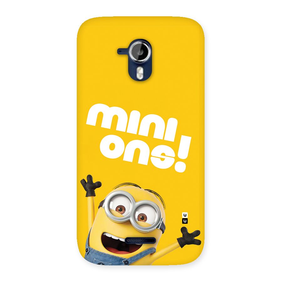 Happy Minion Back Case for Canvas Magnus A117