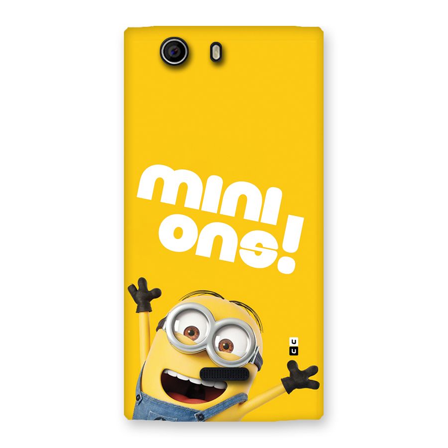 Happy Minion Back Case for Canvas Nitro 2 E311