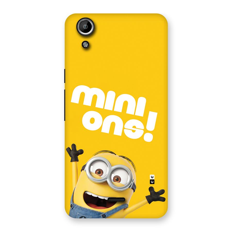 Happy Minion Back Case for Canvas Selfie Lens Q345