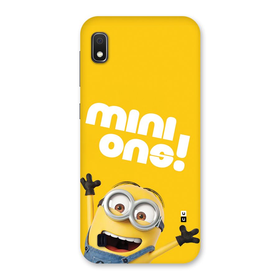 Happy Minion Back Case for Galaxy A10