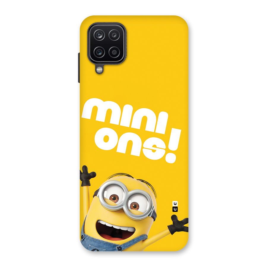Happy Minion Back Case for Galaxy A12