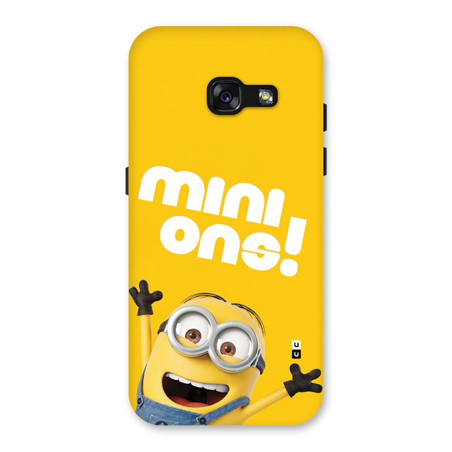 Happy Minion Back Case for Galaxy A3 (2017)