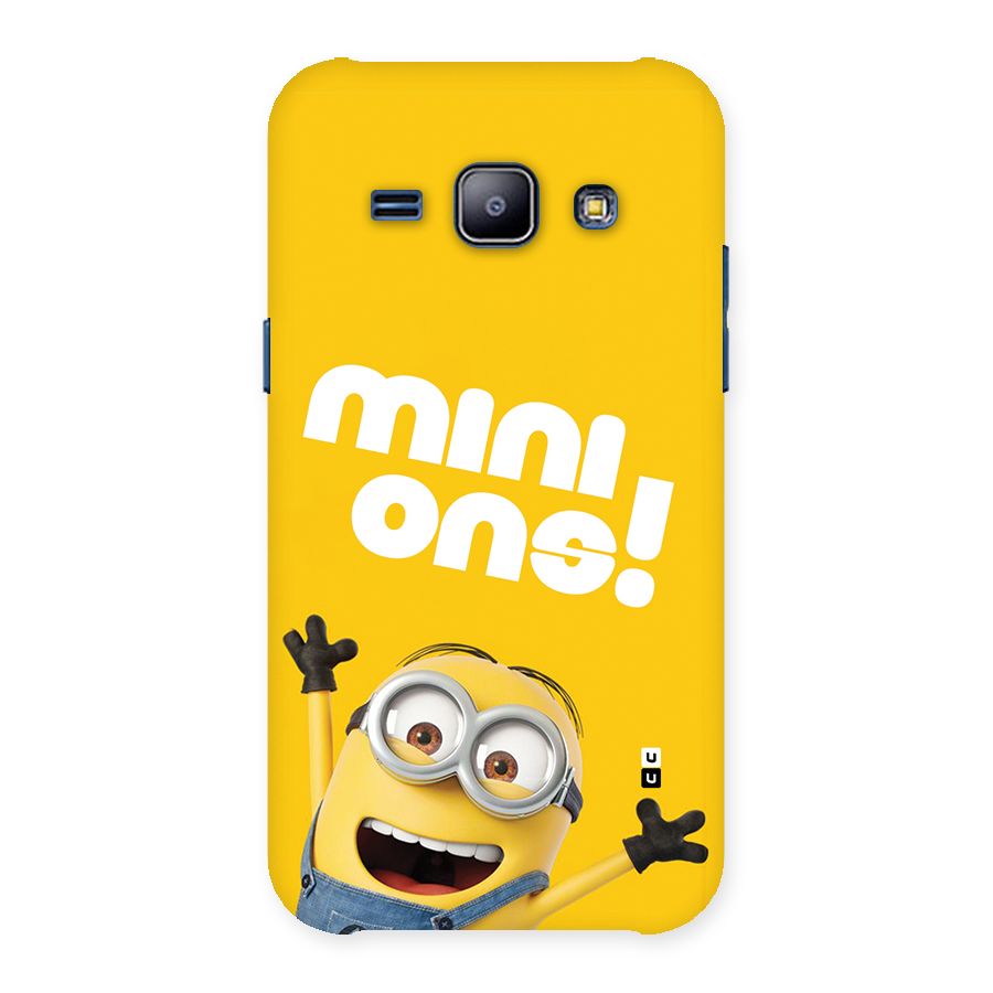 Happy Minion Back Case for Galaxy J1