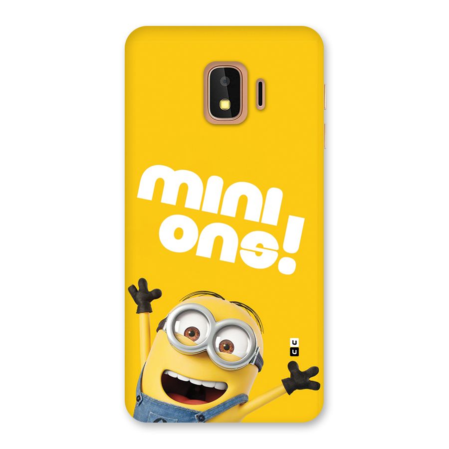 Happy Minion Back Case for Galaxy J2 Core