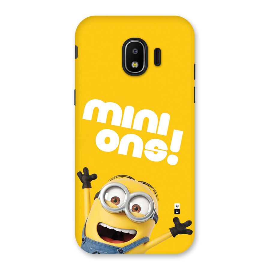 Happy Minion Back Case for Galaxy J2 Pro 2018