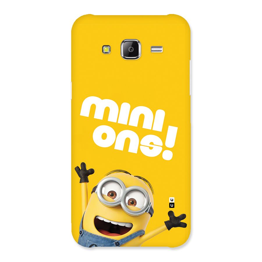 Happy Minion Back Case for Galaxy J5