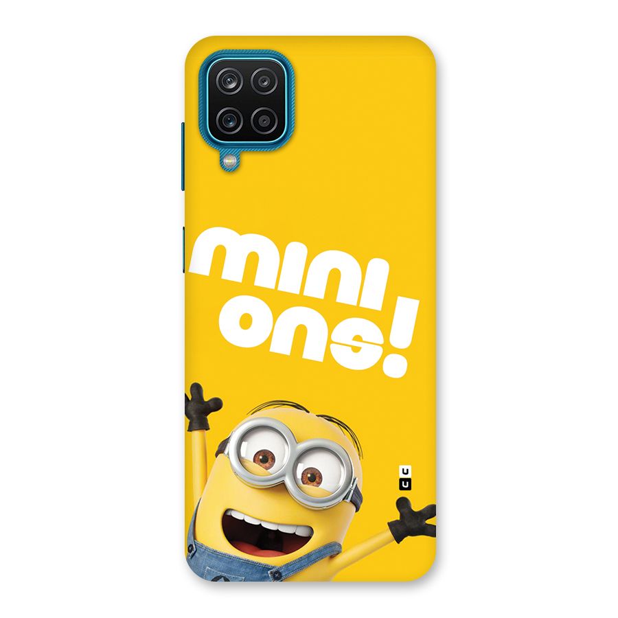 Happy Minion Back Case for Galaxy M12