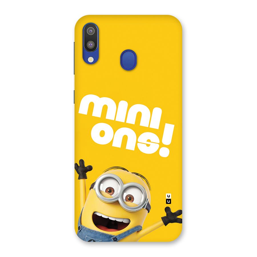 Happy Minion Back Case for Galaxy M20