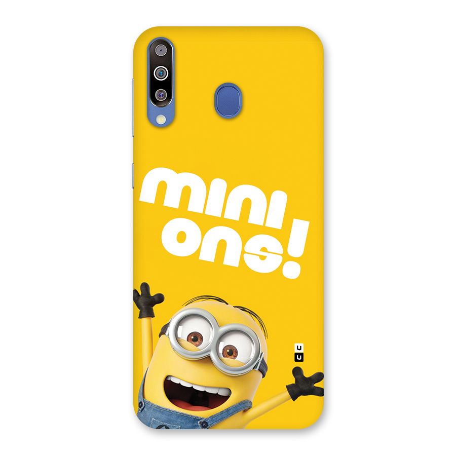 Happy Minion Back Case for Galaxy M30