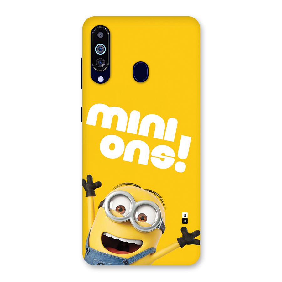 Happy Minion Back Case for Galaxy M40