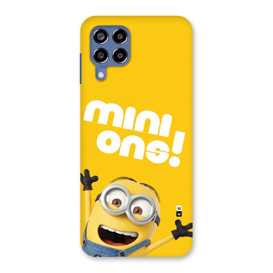 Happy Minion Back Case for Galaxy M53 5G