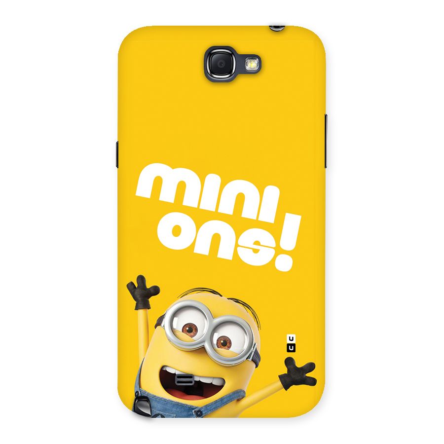 Happy Minion Back Case for Galaxy Note 2