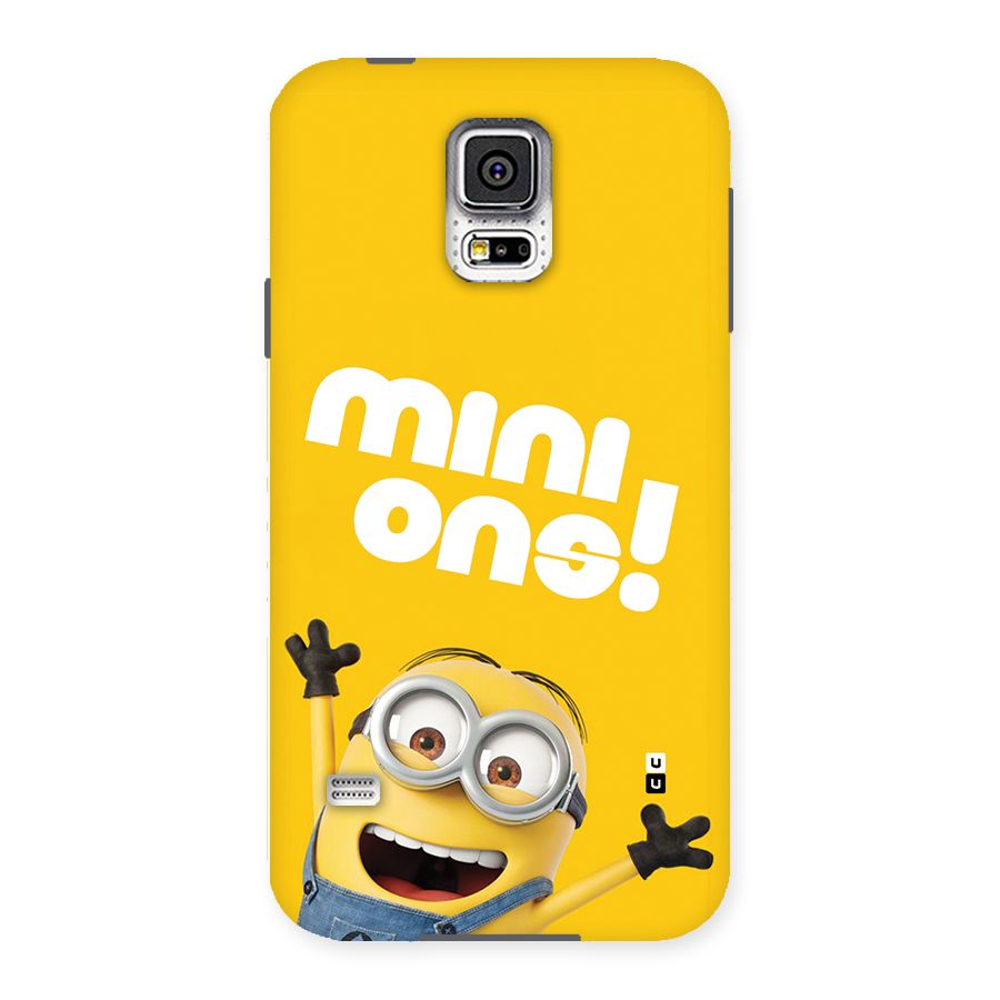 Happy Minion Back Case for Galaxy S5