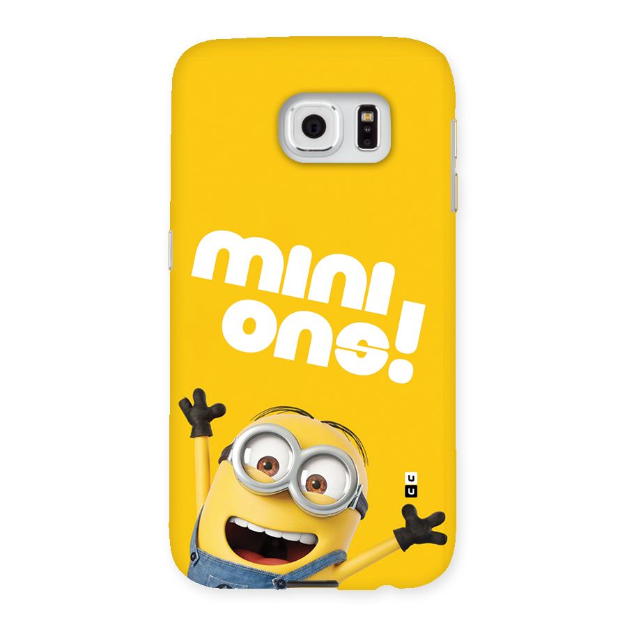 Happy Minion Back Case for Galaxy S6