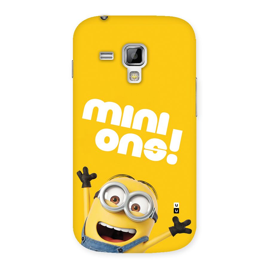 Happy Minion Back Case for Galaxy S Duos