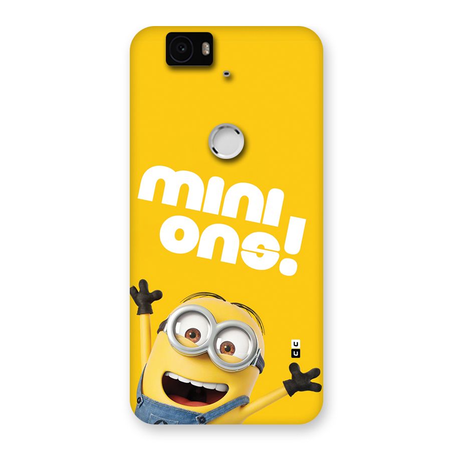 Happy Minion Back Case for Google Nexus 6P