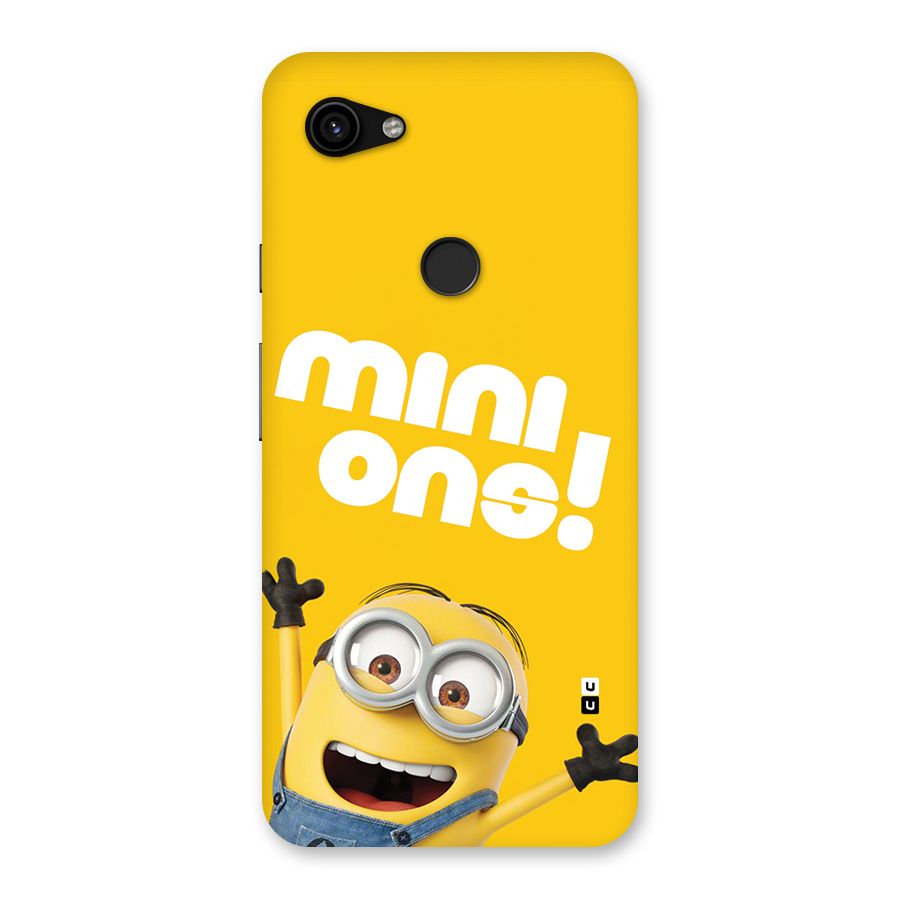 Happy Minion Back Case for Google Pixel 3a XL