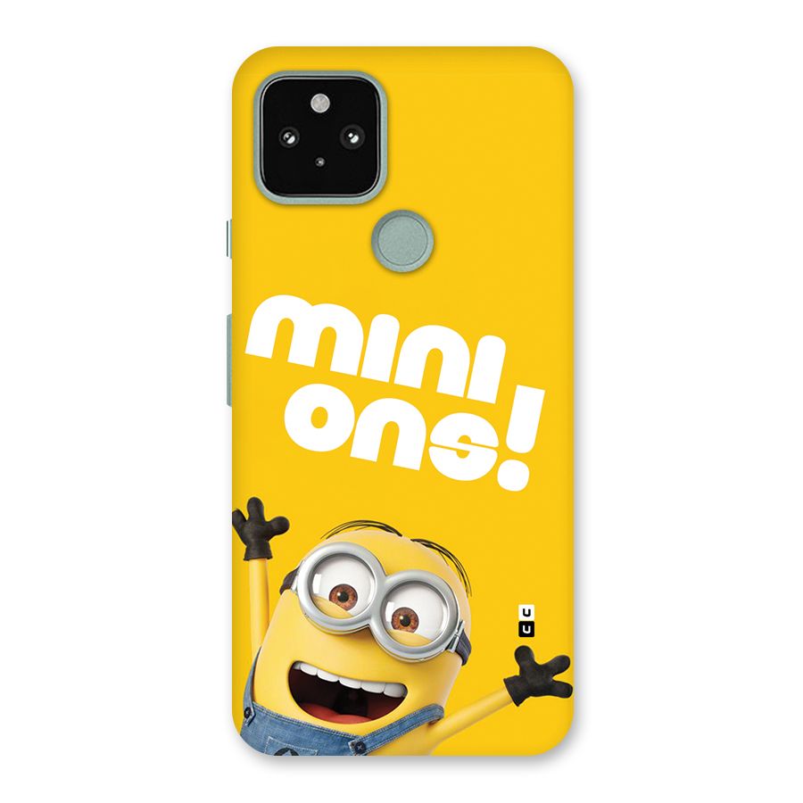 Happy Minion Back Case for Google Pixel 5