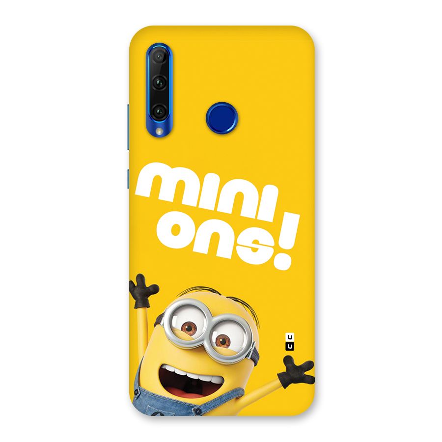 Happy Minion Back Case for Honor 20i