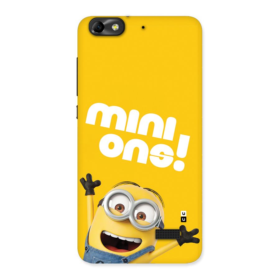 Happy Minion Back Case for Honor 4C