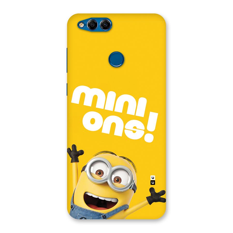 Happy Minion Back Case for Honor 7X