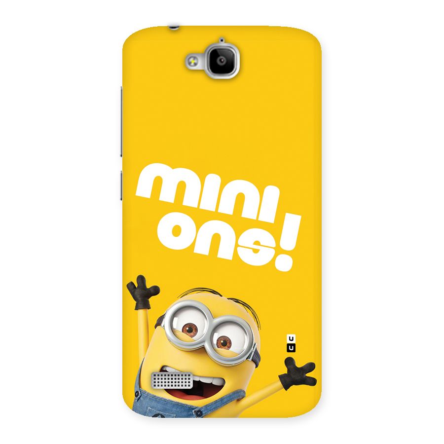 Happy Minion Back Case for Honor Holly