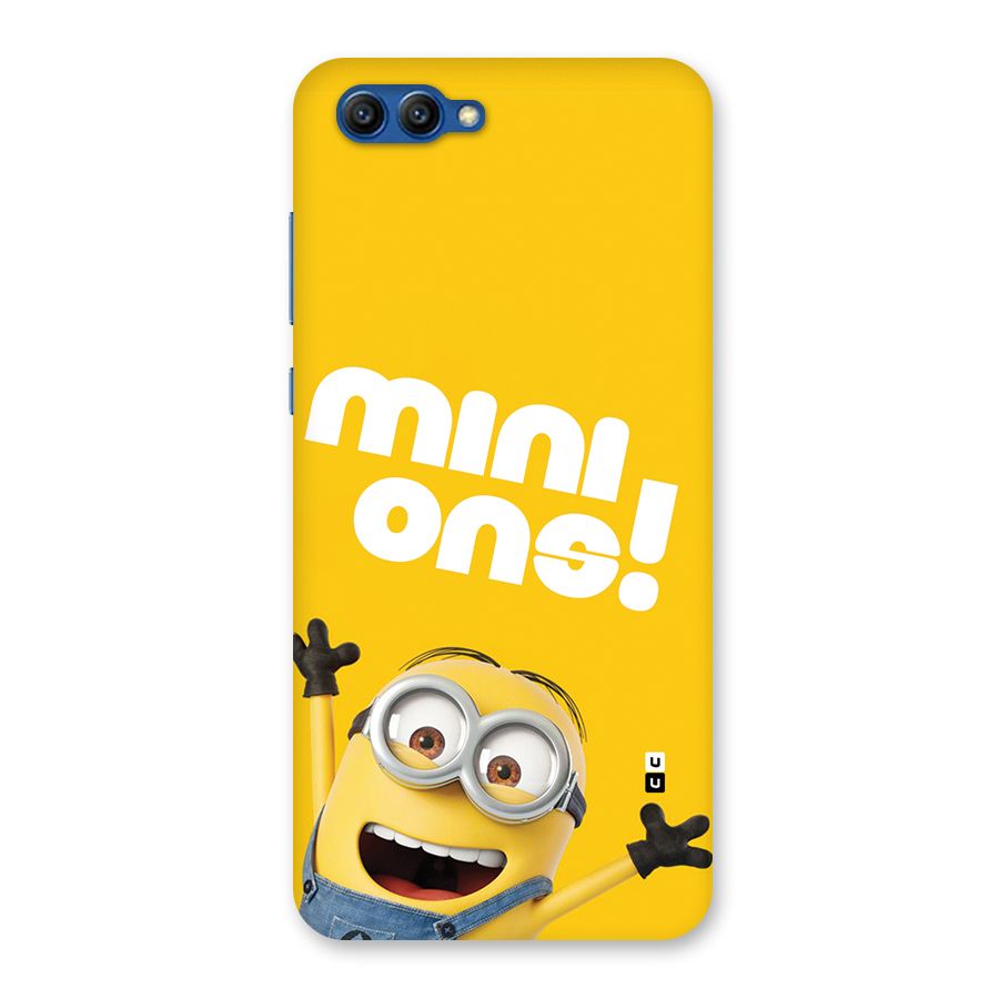 Happy Minion Back Case for Honor View 10