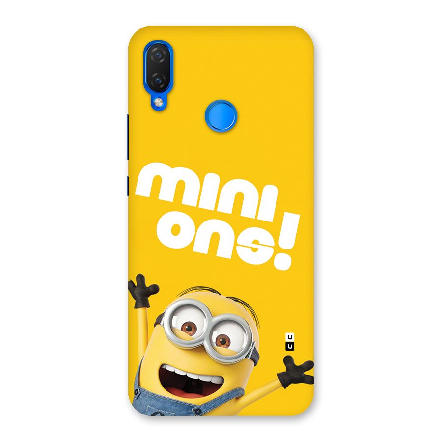 Happy Minion Back Case for Huawei P Smart Plus