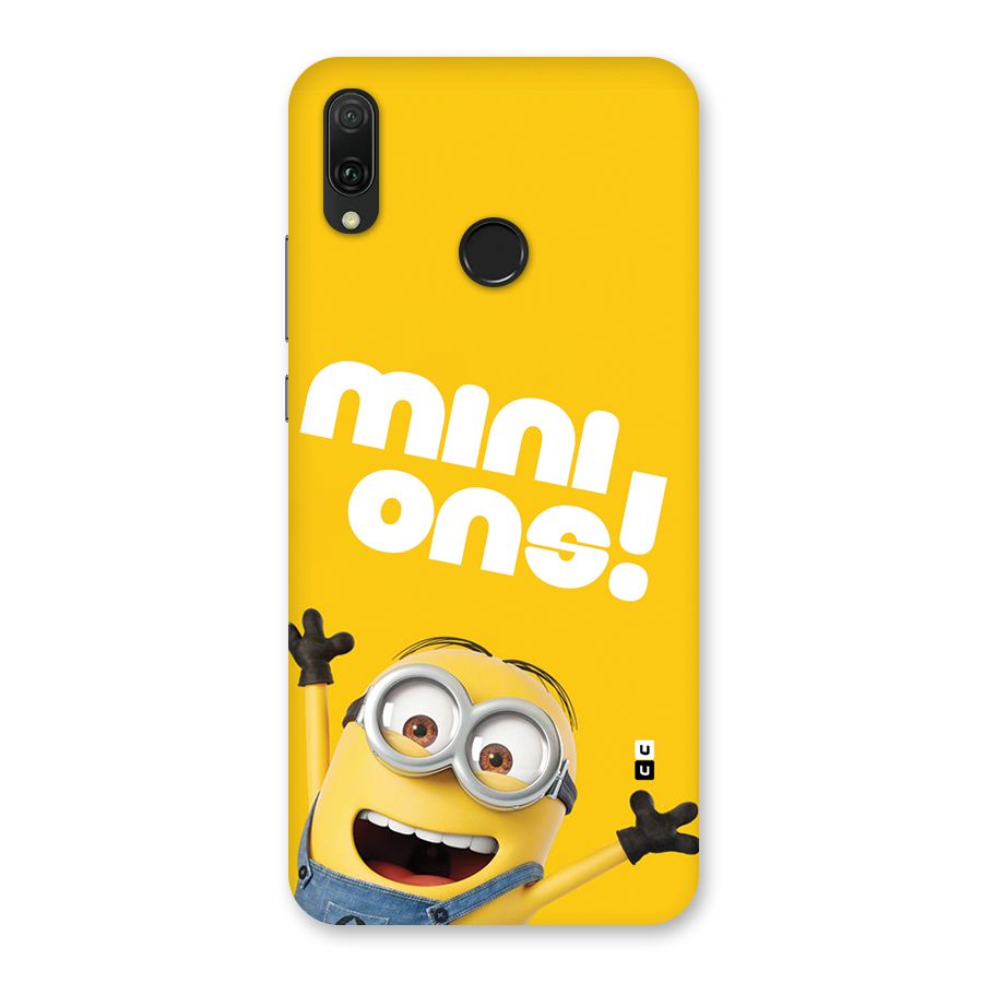Happy Minion Back Case for Huawei Y9 (2019)