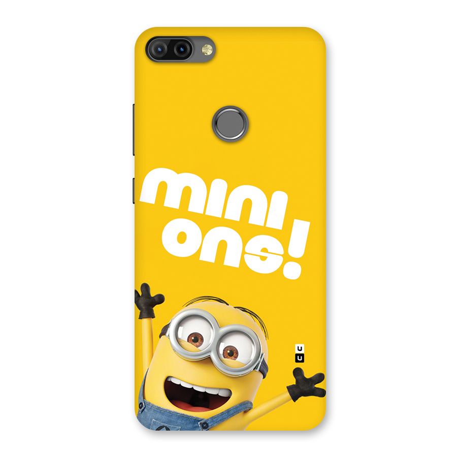 Happy Minion Back Case for Infinix Hot 6 Pro