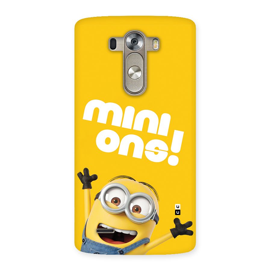 Happy Minion Back Case for LG G3